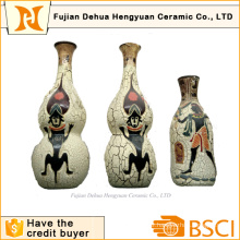 Exotic Flavor & Indian Style Ceramic Vase for Decoration